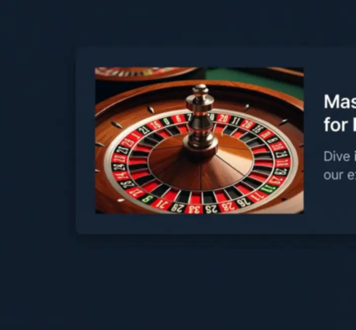 Stół do pokera podczas eleganckiego eventu
