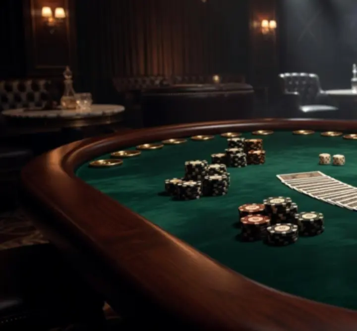 Premium stół kasynowy EventSpaceLife przygotowany na imprezę